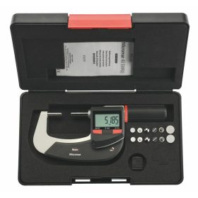  Digitális kengyeles mikrométer cserélhető mérőbetétekkel 0-25 mm