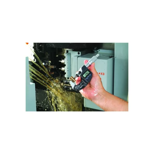 Mitutoyo Digitális kengyeles mikrométer IP65 adatkimenettel 75-100 mm