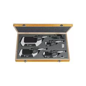   Mitutoyo Digitális kengyeles mikrométer készlet IP65 adatkimenettel 0-100 mm