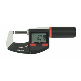   Mahr Digitális kengyeles mikrométer tolóorsóval, i-wi 0-25 mm