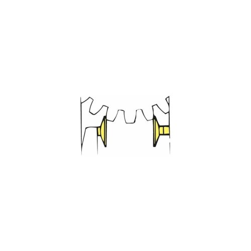 Mitutoyo Digitális kengyeles mikrométer tárcsás mérőfelületekkel 0-25 mm