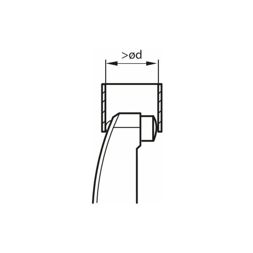 Mahr Digitális kengyeles mikrométer ívelt felülethez i-wi 0-25 mm