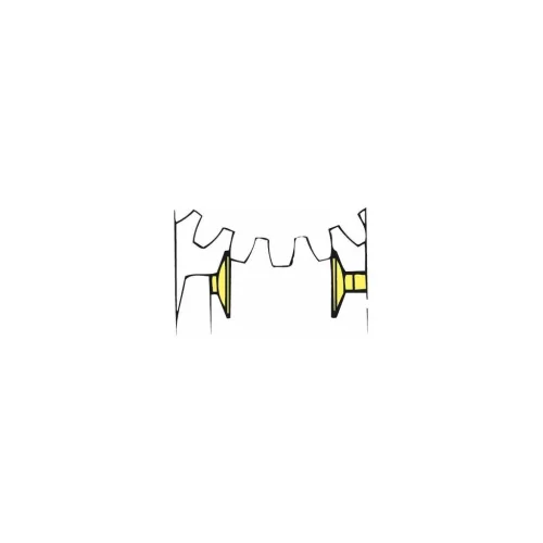 Digitális kengyeles mikrométer tárcsás mérőfelületekkel 0-25 mm