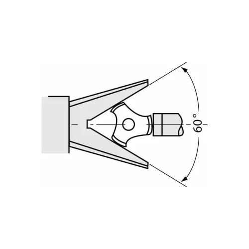 Mitutoyo Kengyeles mikrométer prizmás üllővel 1-15 mm