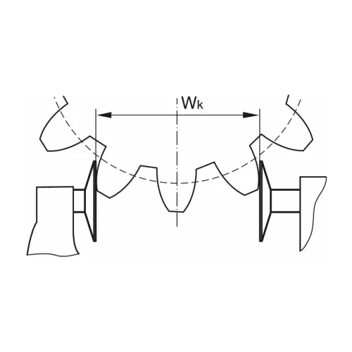 Holex Kengyeles mikrométer tárcsás mérőfelületekkel 125-150 mm