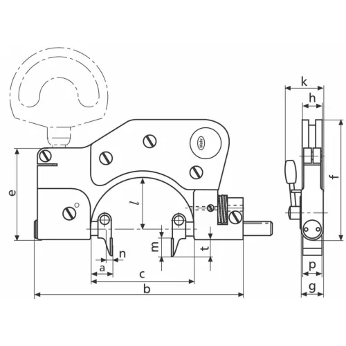 Mahr Finomkijelzős villás iDomszer mérőcsőrőkkel 80-130 mm