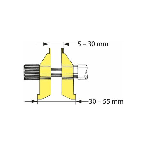 Kétpontos furatmikrométer  5-55 mm
