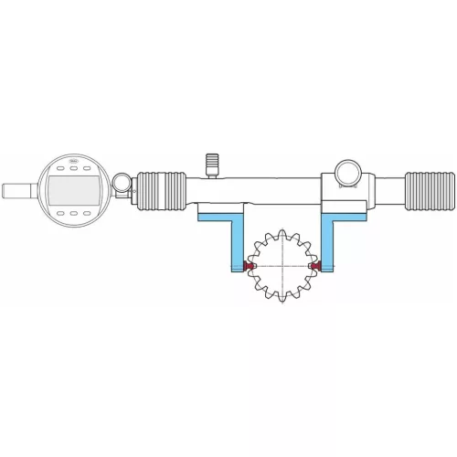 Mahr Multimar univerzális mérőkészülék 110-265 mm