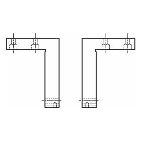 Mahr Mérőkar pár ⌀ 3,5 mm-es furattal 25 mm