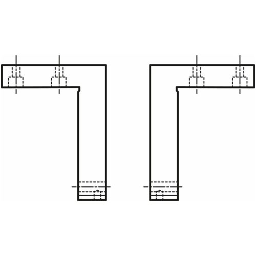 Mahr Mérőkar pár ⌀ 3,5 mm-es furattal 25 mm