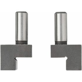 Vállas mérőbetét pár, sík, külső méréshez