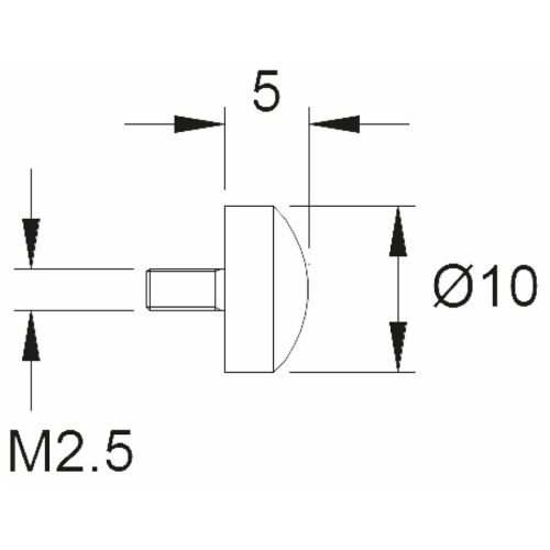 Bowers Group Mérőbetét mérőkarokhoz, darab S