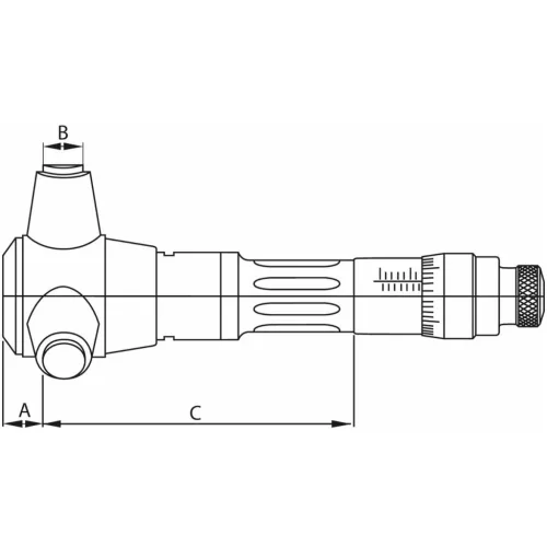 Tesa Technology Furatmikrométer IMICRO 175-200 mm
