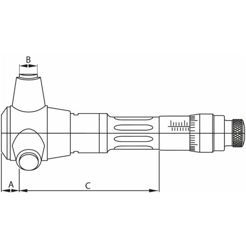 Tesa Technology Furatmikrométer IMICRO 250-275 mm
