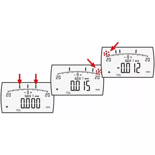 Mahr Digitális mérőóra i-wi leolvasás 0,0005 mm 25 mm