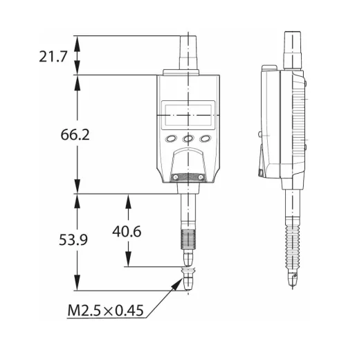 Mitutoyo Digitális Absolut mérőóra IP66 12,5 mm