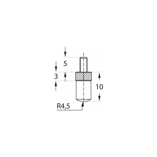 Holex Acél tapintó 30/10