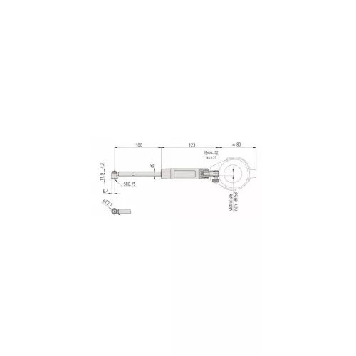 Mitutoyo Furatmikrokátor mérőórával 18-35 mm