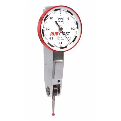 Rubytast szögtapintós mérőóra, tapintókar hossza 12,5 mm rubingömbbel 0,4/29 mm