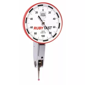   Rubytast szögtapintós mérőóra, tapintókar hossza 12,5 mm rubingömbbel 0,1/40 mm