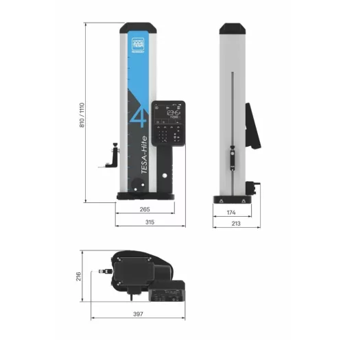 Tesa Technology Digitális magasságmérő műszer Tesa-HITE 400