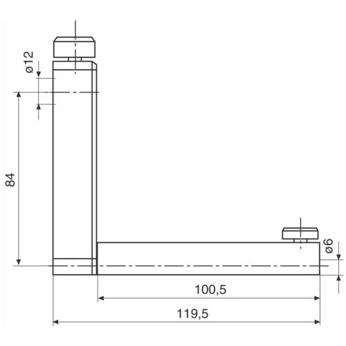 Mahr Tartó mérőtapintóhoz T6/100