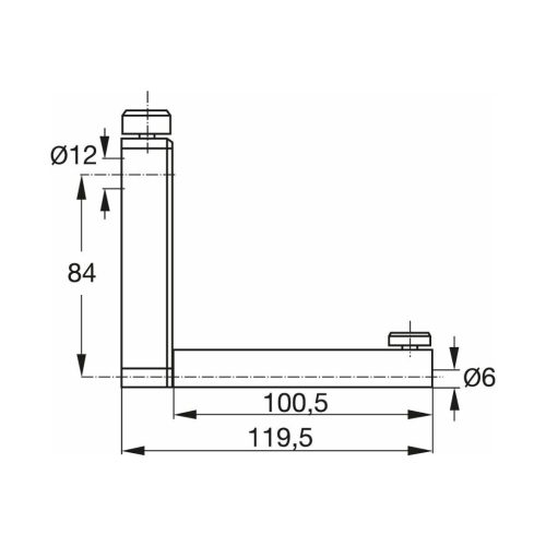 Mahr Tartó mérőtapintóhoz T6/100