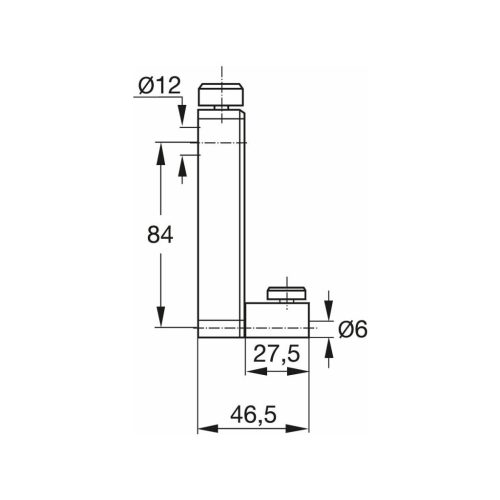 Mahr Tartó mérőtapintóhoz T6
