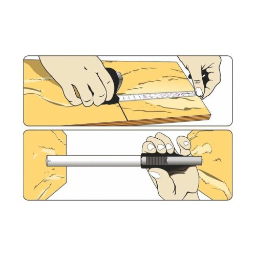 Hultafors Előrajzoló mérőszalag TALMETER 6 m