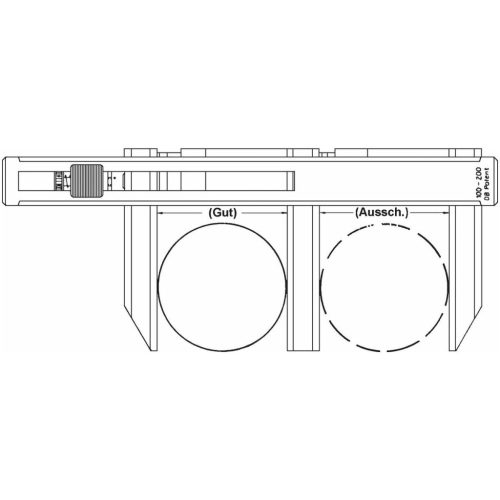 Kobra Sík mérőszár pár 125