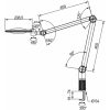 varioLED+ nagyítólámpa  132 mm