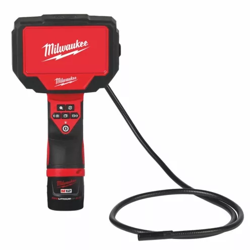 Milwaukee Akkumulátoros vizsgálókamera M12-360IC