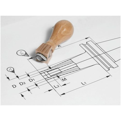 Rajz bélyegző / pozíció bélyeg 1