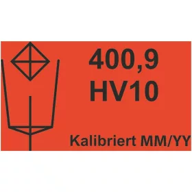 Sib Testblock Keménység összehasonlító lap HV 20 200