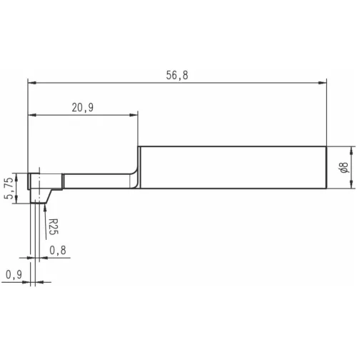 Tapintó ST2 / PS1 / PS10 / M300 és 310-hez  6-350