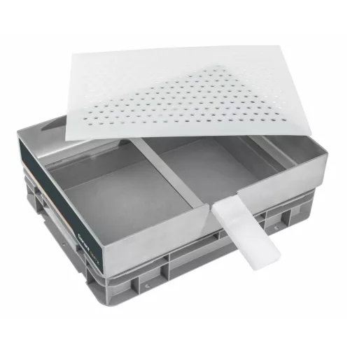 Vibrációs koptató (2 liter) szeparáló állomással  GMT2