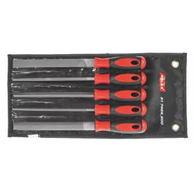   Holex Reszelőkészlet 2K nyéllel, 5 darabos, felgöngyölhető tokban 200 mm