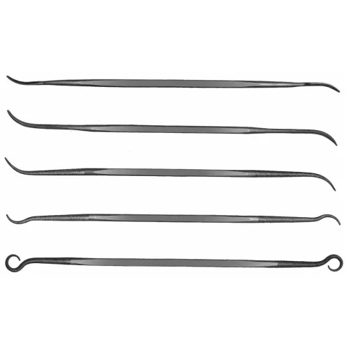 Vallorbe Precíziós hornyoló reszelő, finom Hossz 150 mm 930