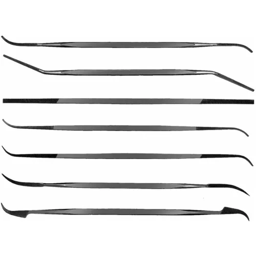 Vallorbe Precíziós hornyoló reszelő, finom Hossz 150 mm 981