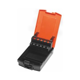 Műanyag kazetta, üres piros