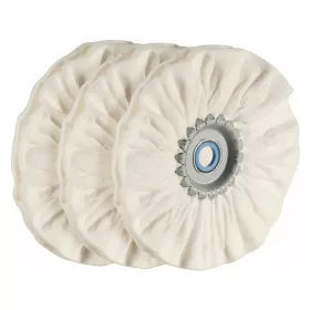   Osborn Polírozó vlies rongykorong készlet, 3 darabos Sík felület kialakításához 100 mm