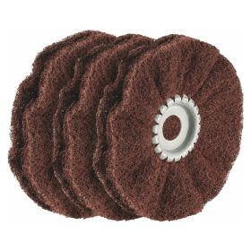   Osborn Csiszolóvlies korong készlet, 3 darabos (A), tisztításhoz és mattírozáshoz durva 100 mm