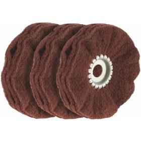   Osborn Csiszolóvlies korong készlet, 3 darabos (A), szatináláshoz középfinom 100 mm