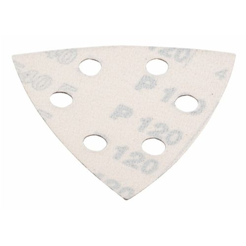 Papír tépőzáras csiszoló háromszög (A) Lyukasztás 6 darab 40