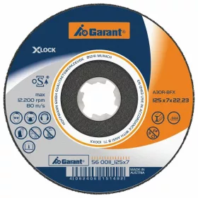   Garant Nagyoló csiszolótárcsa X-LOCK Univerzális 115X7 mm
