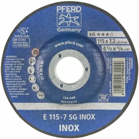 Pferd Nagyoló csiszolótárcsa SG-INOX 115X7 mm