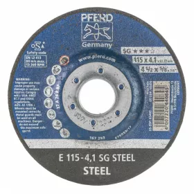 Pferd Nagyoló csiszolótárcsa SG-STEEL 115X4 mm