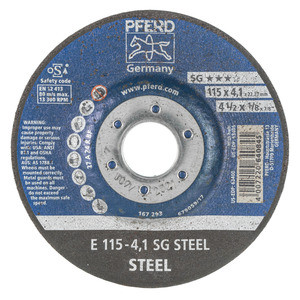 Nagyoló csiszolótárcsa SG-STEEL 115X4 mm