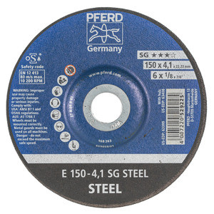 Nagyoló csiszolótárcsa SG-STEEL 150X4 mm