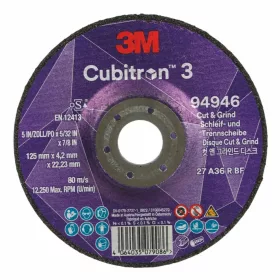   3M Nagyoló csiszolótárcsa Cubitron™ 3 CUT AND GRIND 125X4 mm